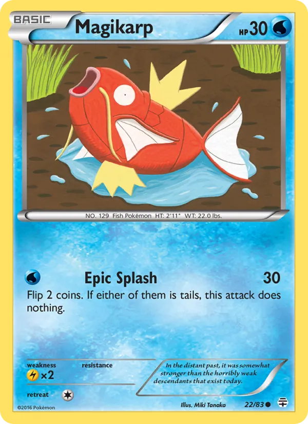 Magikarp — Generations #22 (Pokémon TCG card)
