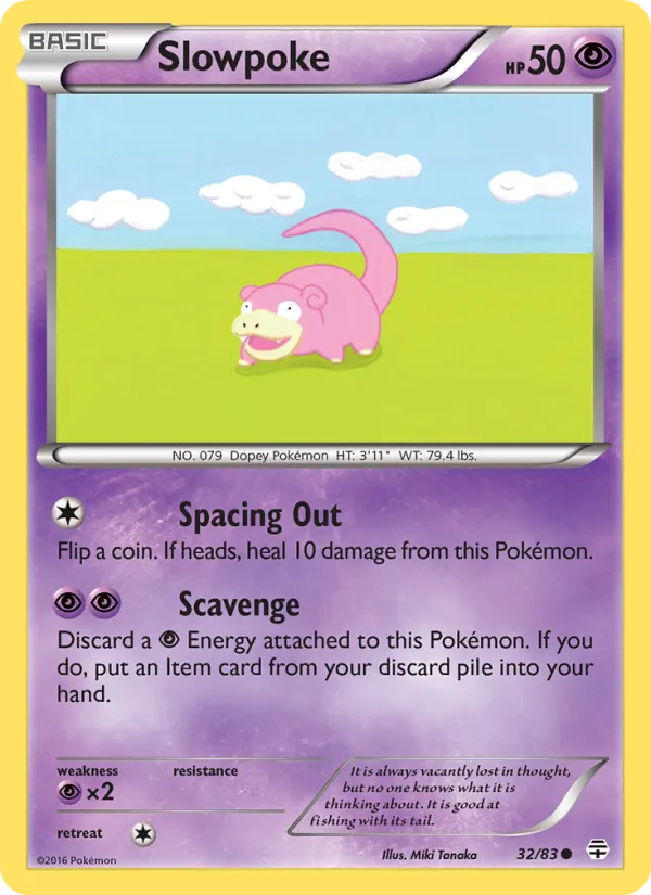 Slowpoke — Generations #32 (Pokémon TCG card)