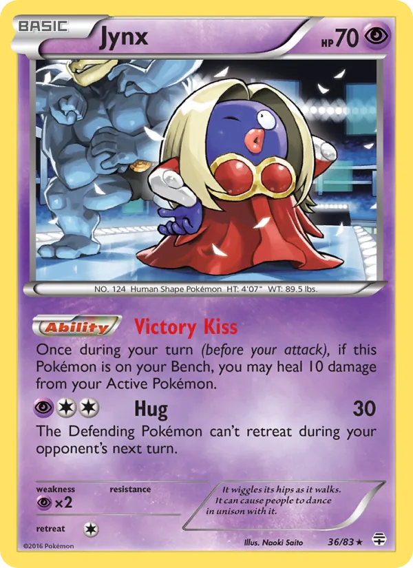 Jynx — Generations #36 (Pokémon TCG card)