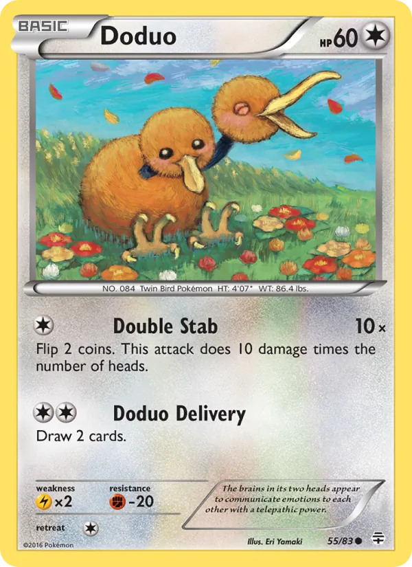 Doduo — Generations #55 (Pokémon TCG card)