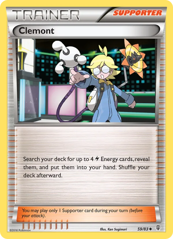 Clemont — Generations #59 (Pokémon TCG card)