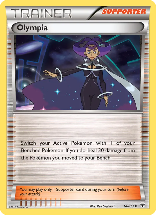 Olympia — Generations #66 (Pokémon TCG card)