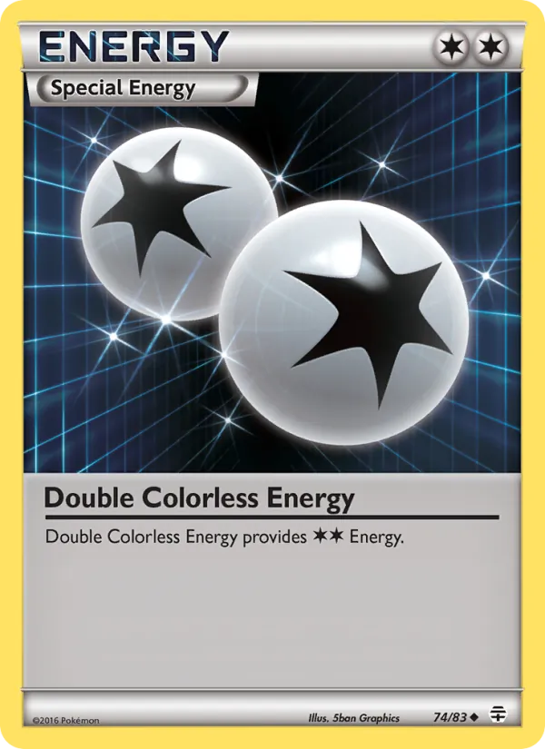 Double Colorless Energy — Generations #74 (Pokémon TCG card)