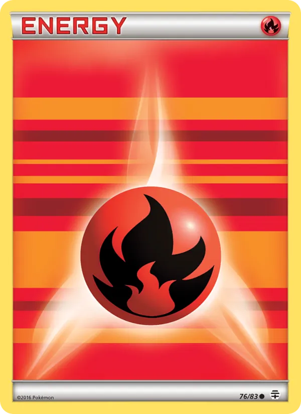 Fire Energy — Generations #76 (Pokémon TCG card)
