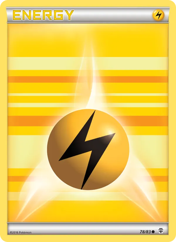 Lightning Energy — Generations #78 (Pokémon TCG card)