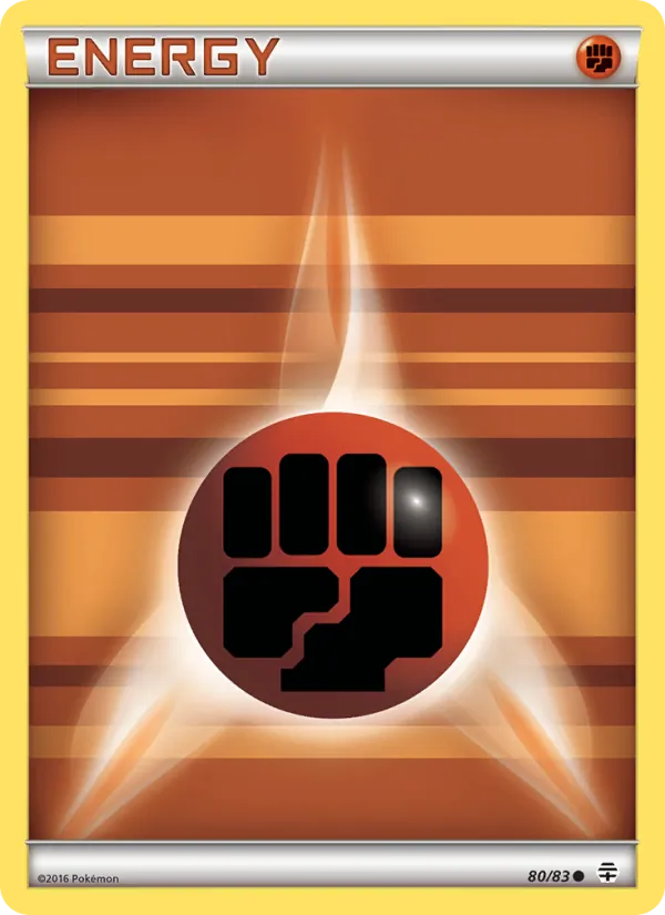 Fighting Energy — Generations #80 (Pokémon TCG card)