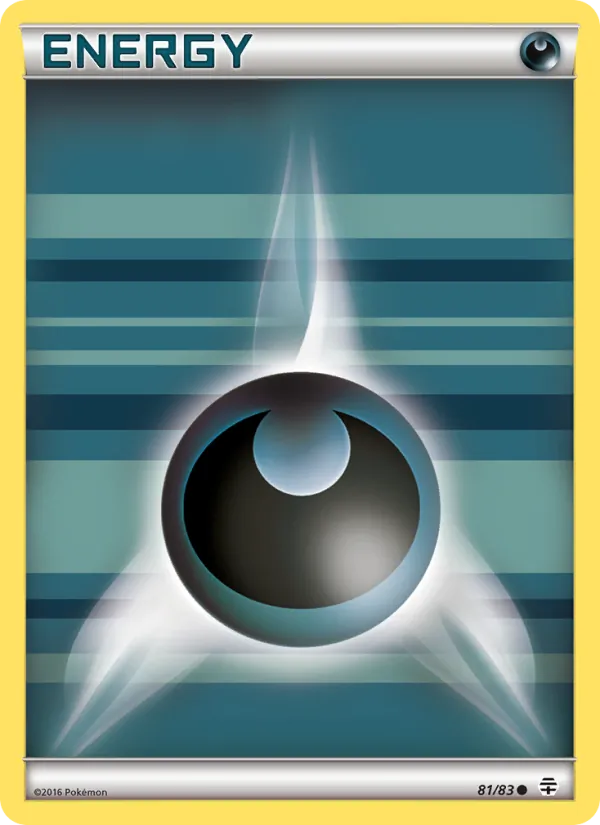 Darkness Energy — Generations #81 (Pokémon TCG card)