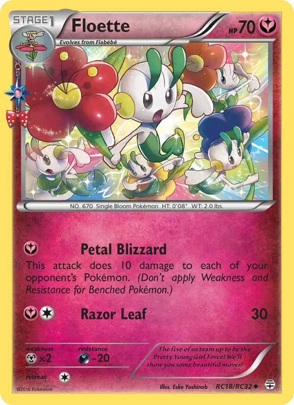 Floette — Generations #RC18 (Pokémon TCG card)