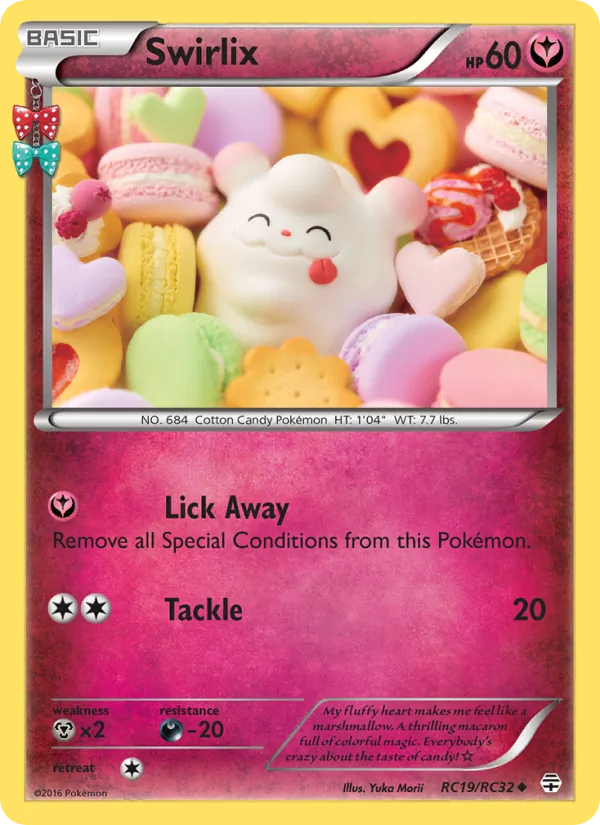 Swirlix — Generations #RC19 (Pokémon TCG card)