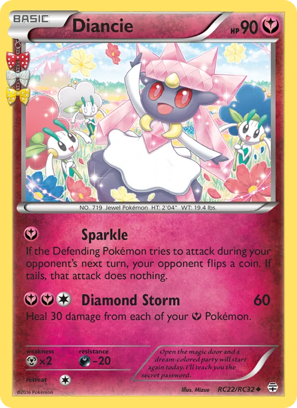 Diancie — Generations #RC22 (Pokémon TCG card)