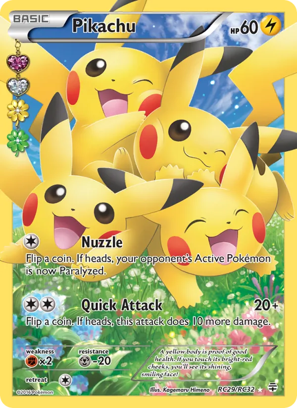 Pikachu — Generations #RC29 (Pokémon TCG card)