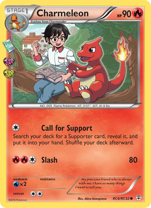 Charmeleon — Generations #RC4 (Pokémon TCG card)