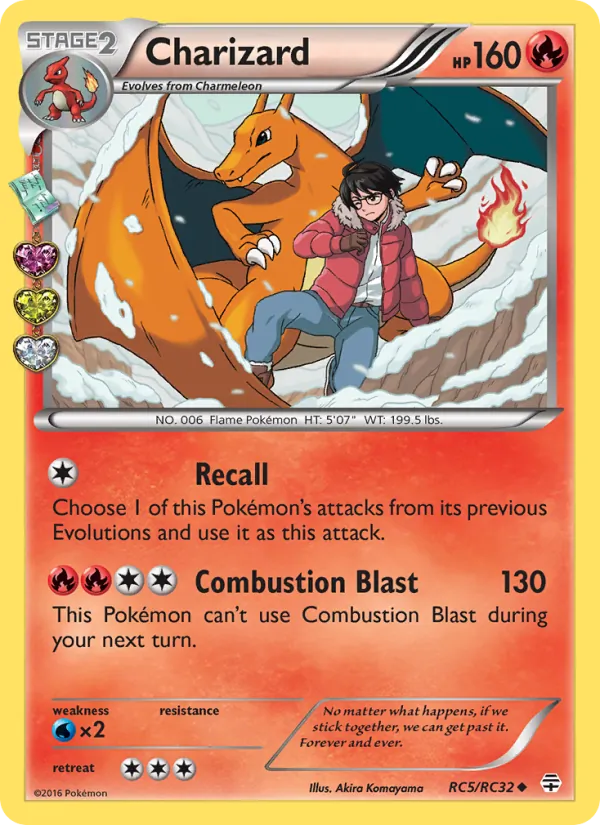 Charizard — Generations #RC5 (Pokémon TCG card)