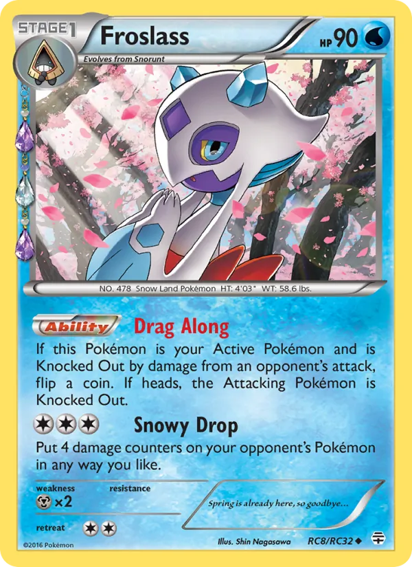 Froslass — Generations #RC8 (Pokémon TCG card)