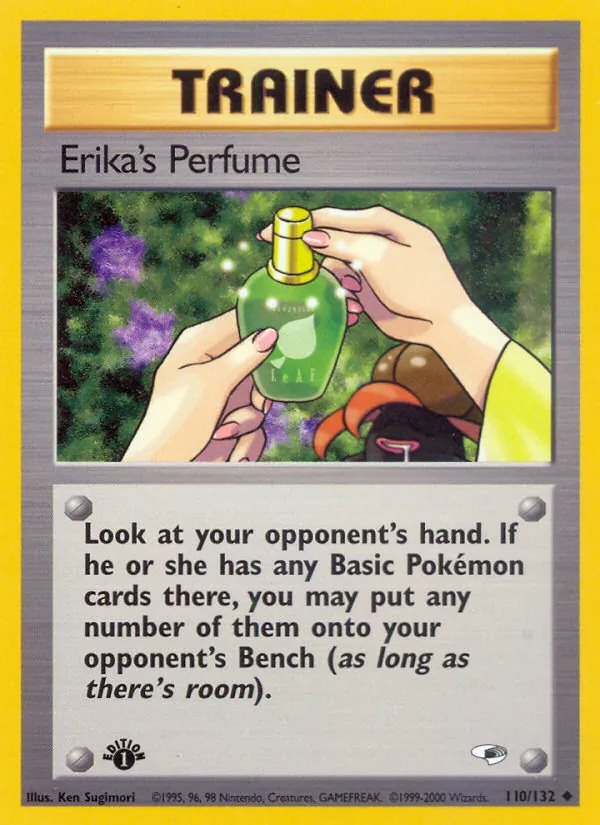 Erika's Perfume — Gym Heroes #110 (Pokémon TCG card)