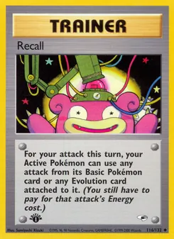 Recall (Gym Heroes #116)