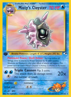 Misty's Cloyster (Gym Heroes #29)