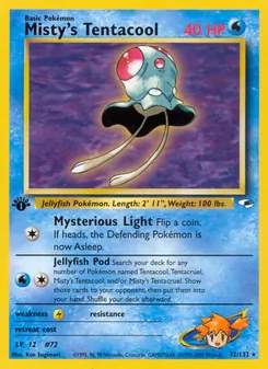 Misty's Tentacool (Gym Heroes #32)