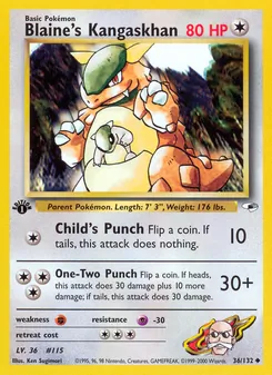 Blaine's Kangaskhan (Gym Heroes #36)