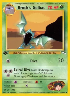 Brock's Golbat (Gym Heroes #39)
