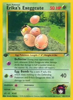 Erika's Exeggcute (Gym Heroes #43)