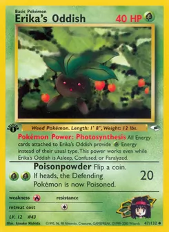 Erika's Oddish (Gym Heroes #47)
