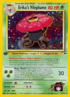 Erika's Vileplume (Gym Heroes #5)