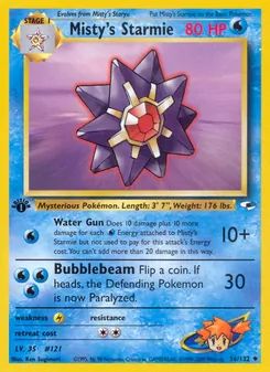 Misty's Starmie (Gym Heroes #56)