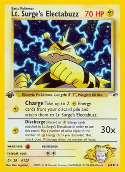 Lt. Surge's Electabuzz (Gym Heroes #6)