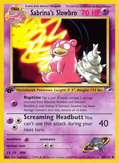 Sabrina's Slowbro (Gym Heroes #60)