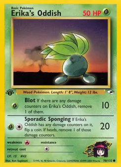 Erika's Oddish (Gym Heroes #78)