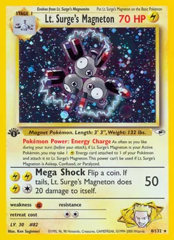Lt. Surge's Magneton (Gym Heroes #8)