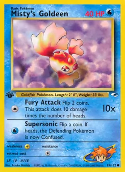 Misty's Goldeen (Gym Heroes #85)