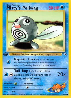 Misty's Poliwag (Gym Heroes #87)