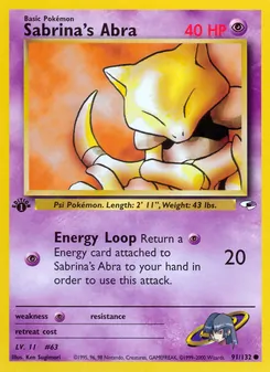 Sabrina's Abra (Gym Heroes #91)