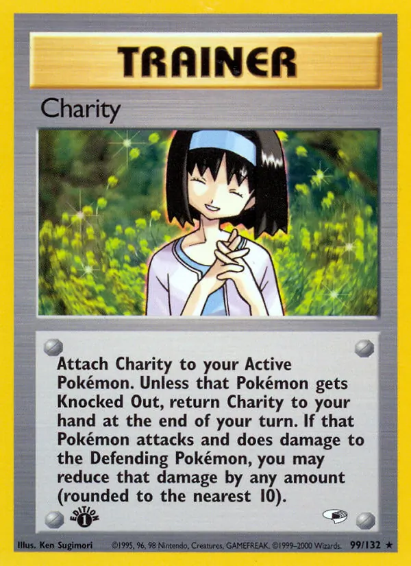 Charity — Gym Heroes #99 (Pokémon TCG card)