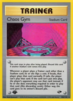 Chaos Gym (Gym Challenge #102)