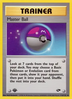 Master Ball (Gym Challenge #116)