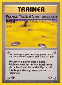 Rocket's Minefield Gym (Gym Challenge #119)