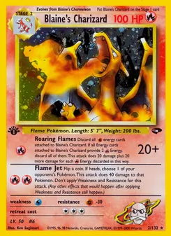 Blaine's Charizard (Gym Challenge #2)
