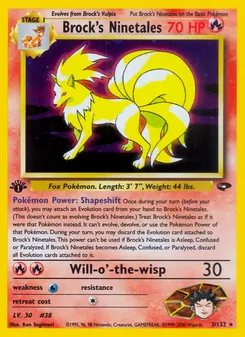 Brock's Ninetales (Gym Challenge #3)