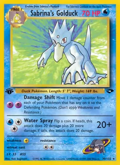 Sabrina's Golduck (Gym Challenge #30)