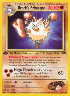Brock's Primeape (Gym Challenge #35)