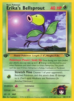 Erika's Bellsprout (Gym Challenge #38)