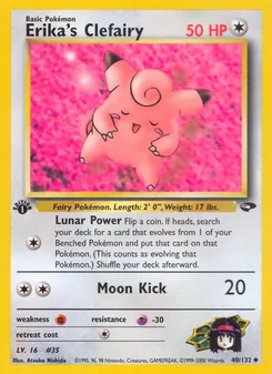 Erika's Clefairy (Gym Challenge #40)
