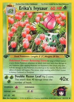 Erika's Ivysaur (Gym Challenge #41)