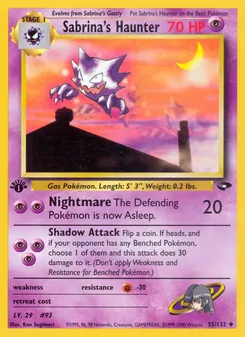 Sabrina's Haunter (Gym Challenge #55)
