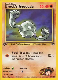 Brock's Geodude (Gym Challenge #68)