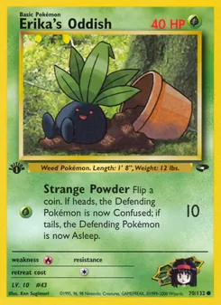 Erika's Oddish (Gym Challenge #70)