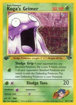 Koga's Grimer (Gym Challenge #78)